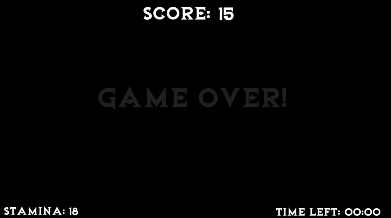 Game Over Screen